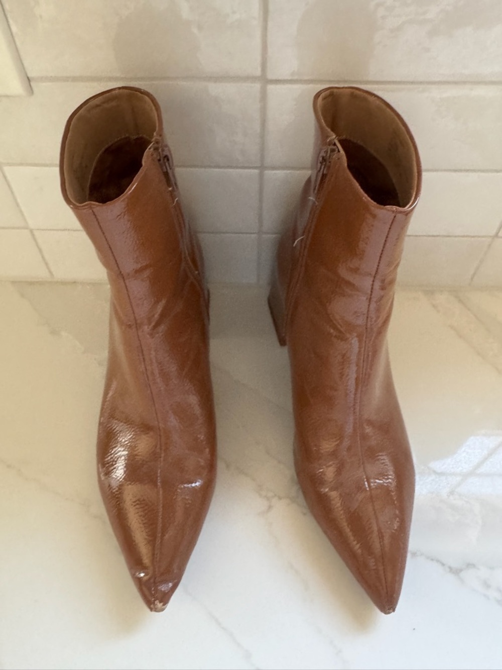 Steve Madden Women's Pointed Toe Ankle Boots in Brown